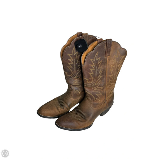 Boots Western By Ariat In Brown, Size: 9.5