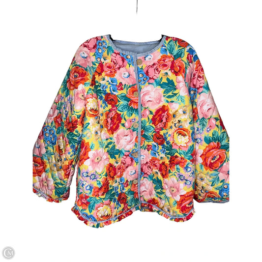 Jacket Other By Clothes Mentor In Multi-colored, Size: L