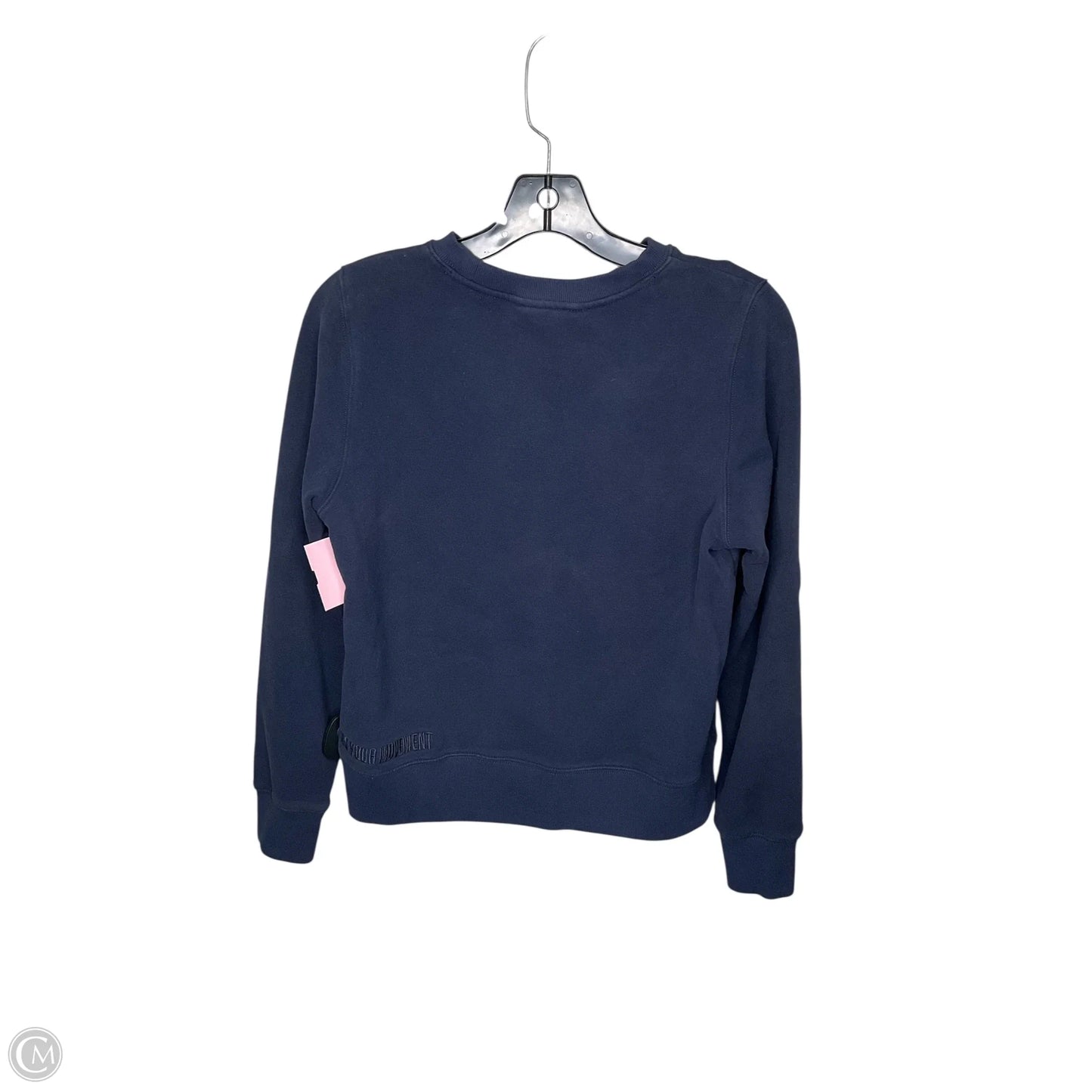 Athletic Sweatshirt Crewneck By Athleta In Navy, Size: Xs