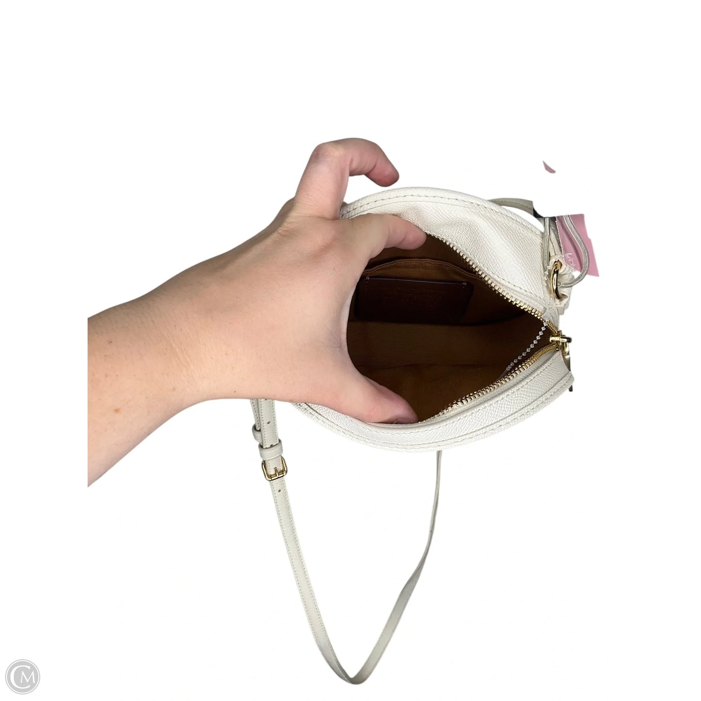 Crossbody Designer By Coach, Size: Small