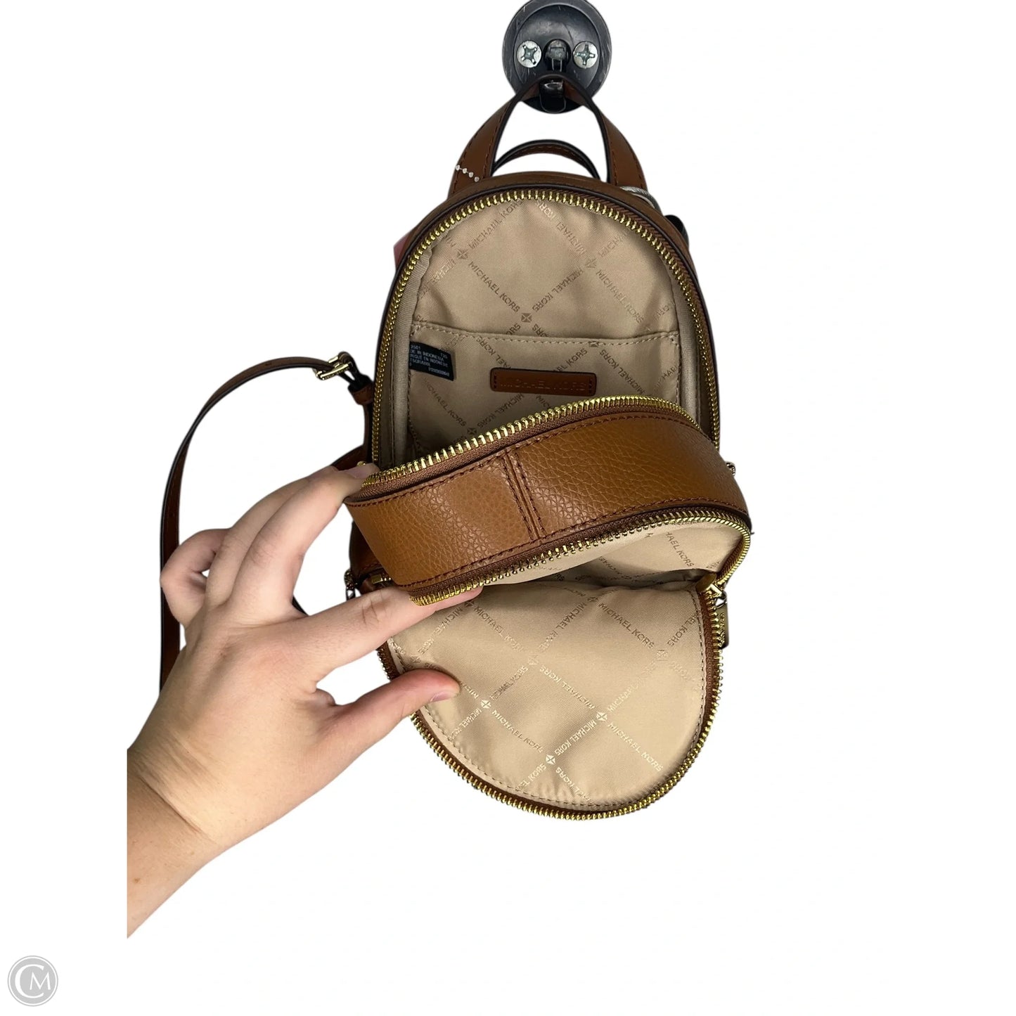 Backpack Designer By Michael Kors, Size: Small