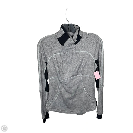 Athletic Jacket By Lululemon In Grey, Size: S