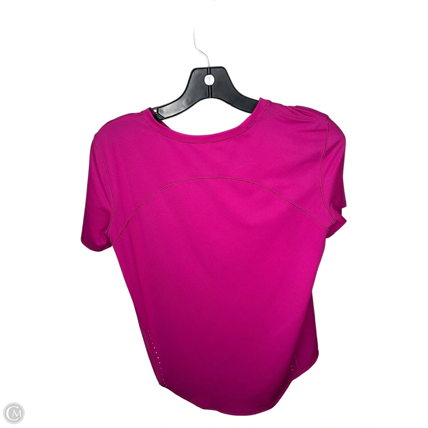 Athletic Top Short Sleeve By Lululemon In Purple, Size: S