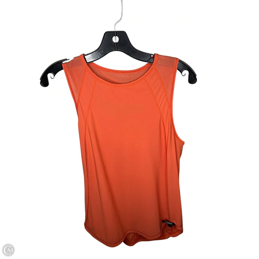 Athletic Tank Top By Lululemon In Orange, Size: S