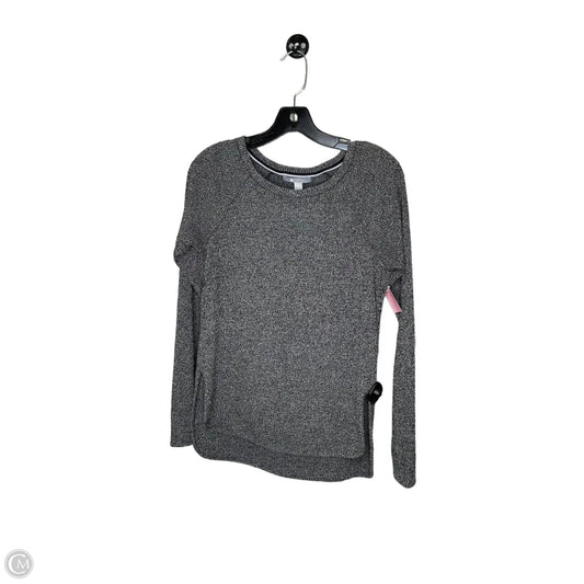 Athletic Top Long Sleeve Crewneck By Zella In Grey, Size: S