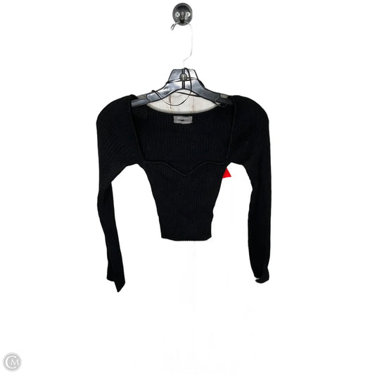 Top Long Sleeve Basic By Urban Outfitters In Black, Size: S