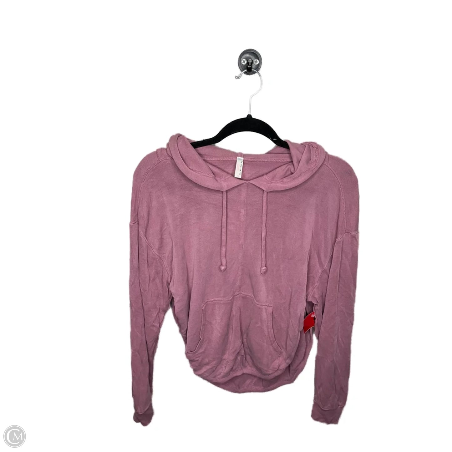 Athletic Top Long Sleeve Hoodie By Free People In Purple, Size: S