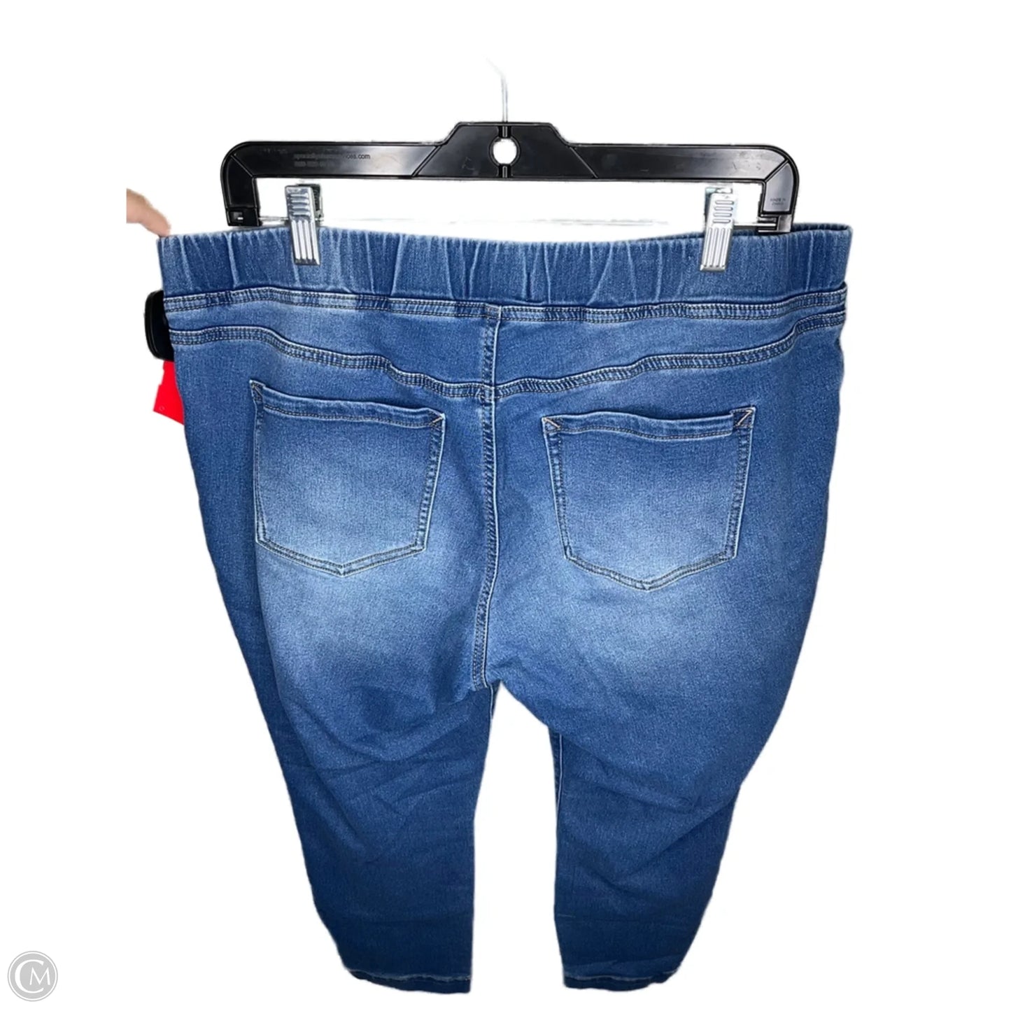 Jeans Cropped By Lei In Blue Denim, Size: 16