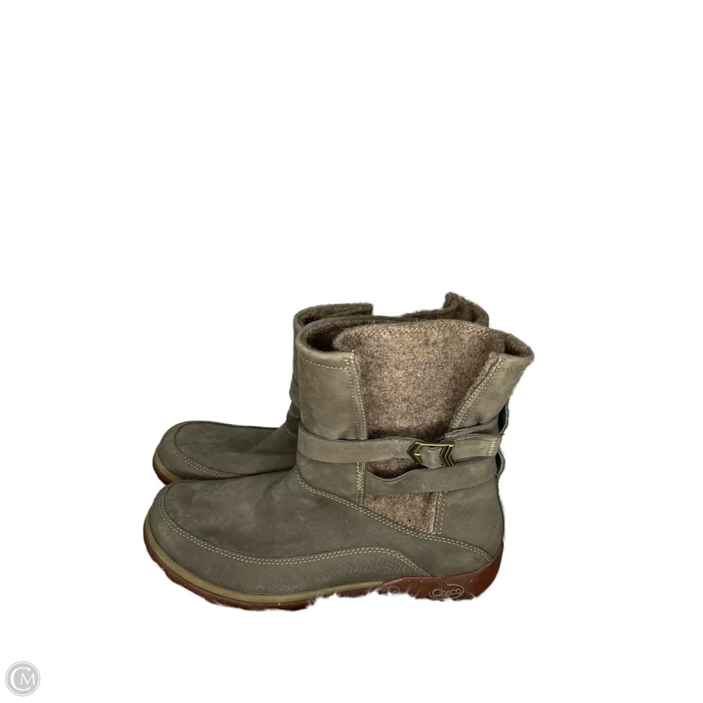 Boots Hiking By Chacos In Green, Size: 9