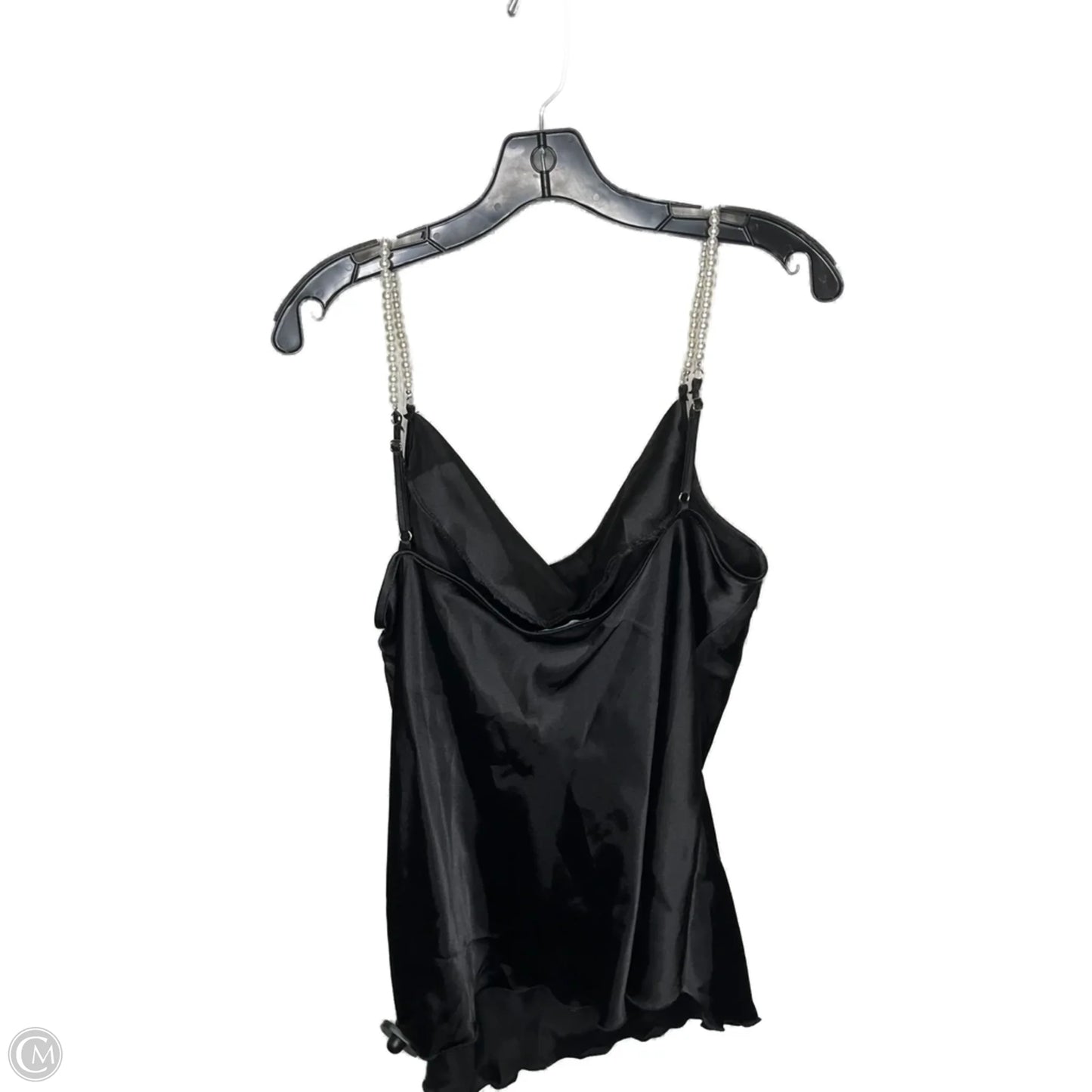 Tank Top By Nicole Miller In Black, Size: Xl