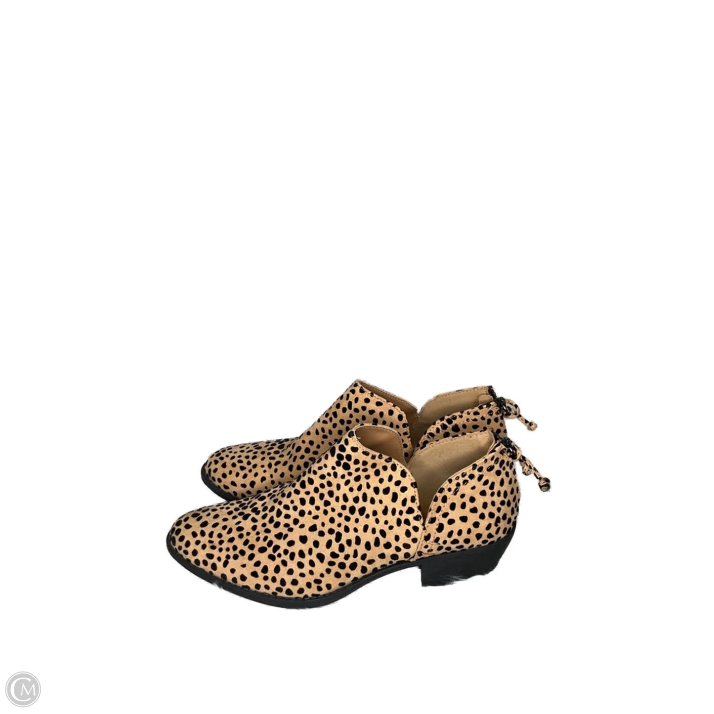Shoes Heels Block By Clothes Mentor In Animal Print, Size: 9