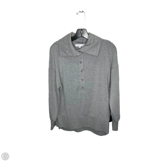 Sweatshirt Collar By Sincerely Jules In Grey, Size: S