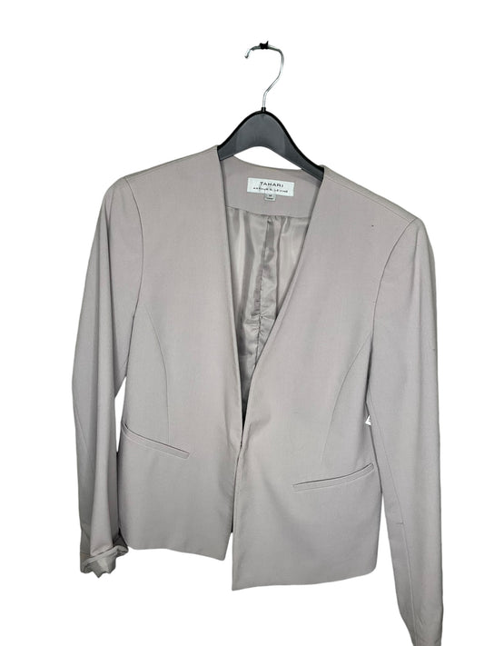 Blazer By Tahari In Grey, Size: Xl