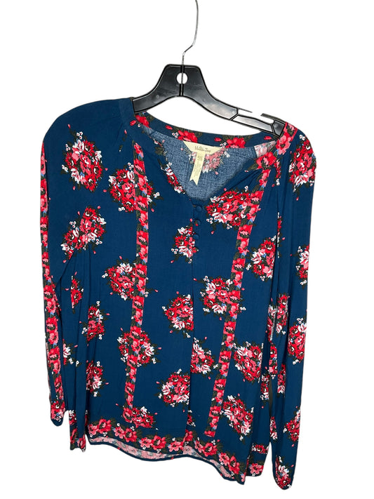 Top Long Sleeve By Matilda Jane In Floral, Size: Xs