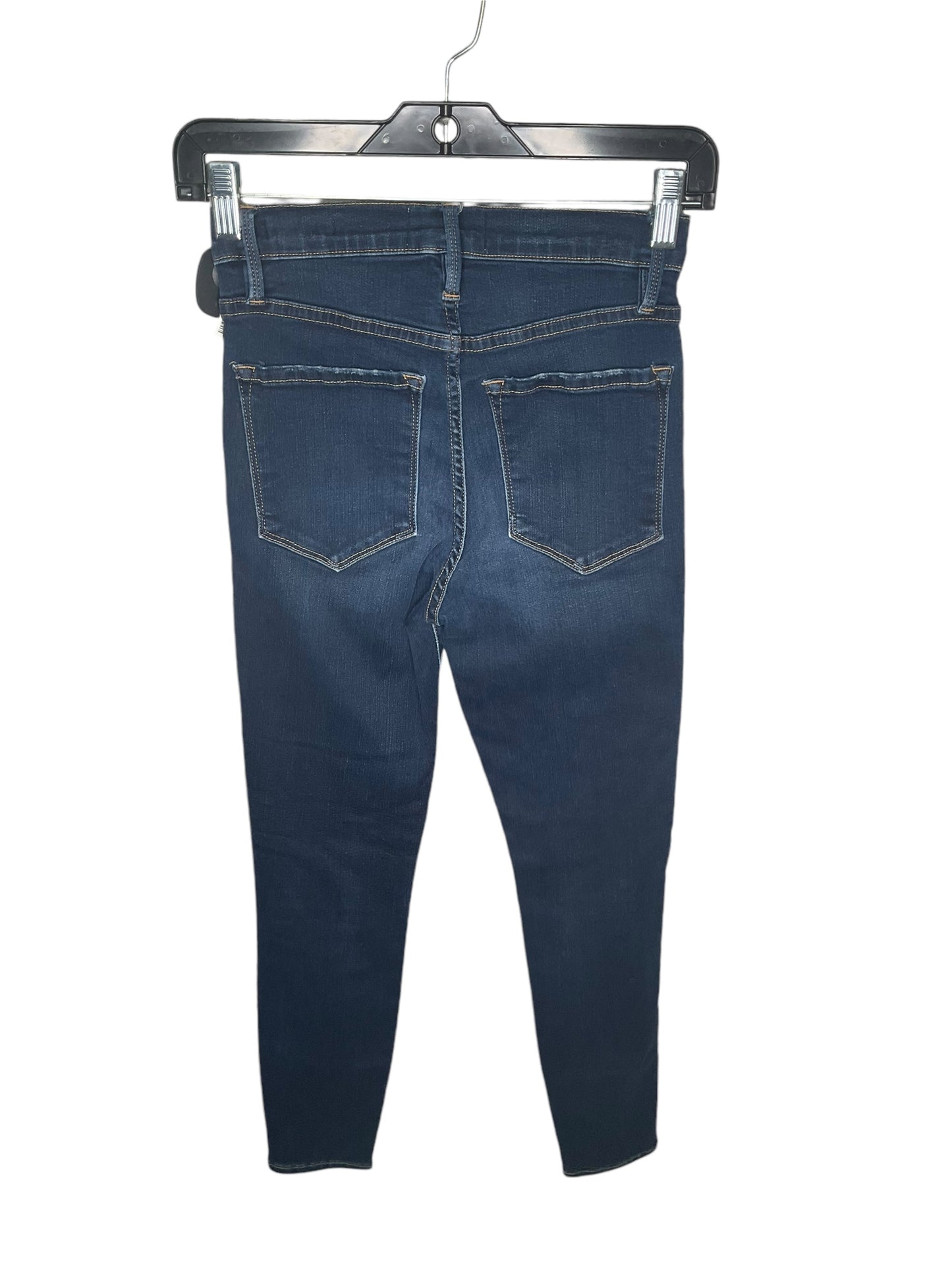 Jeans Skinny By Frame In Denim, Size: 0