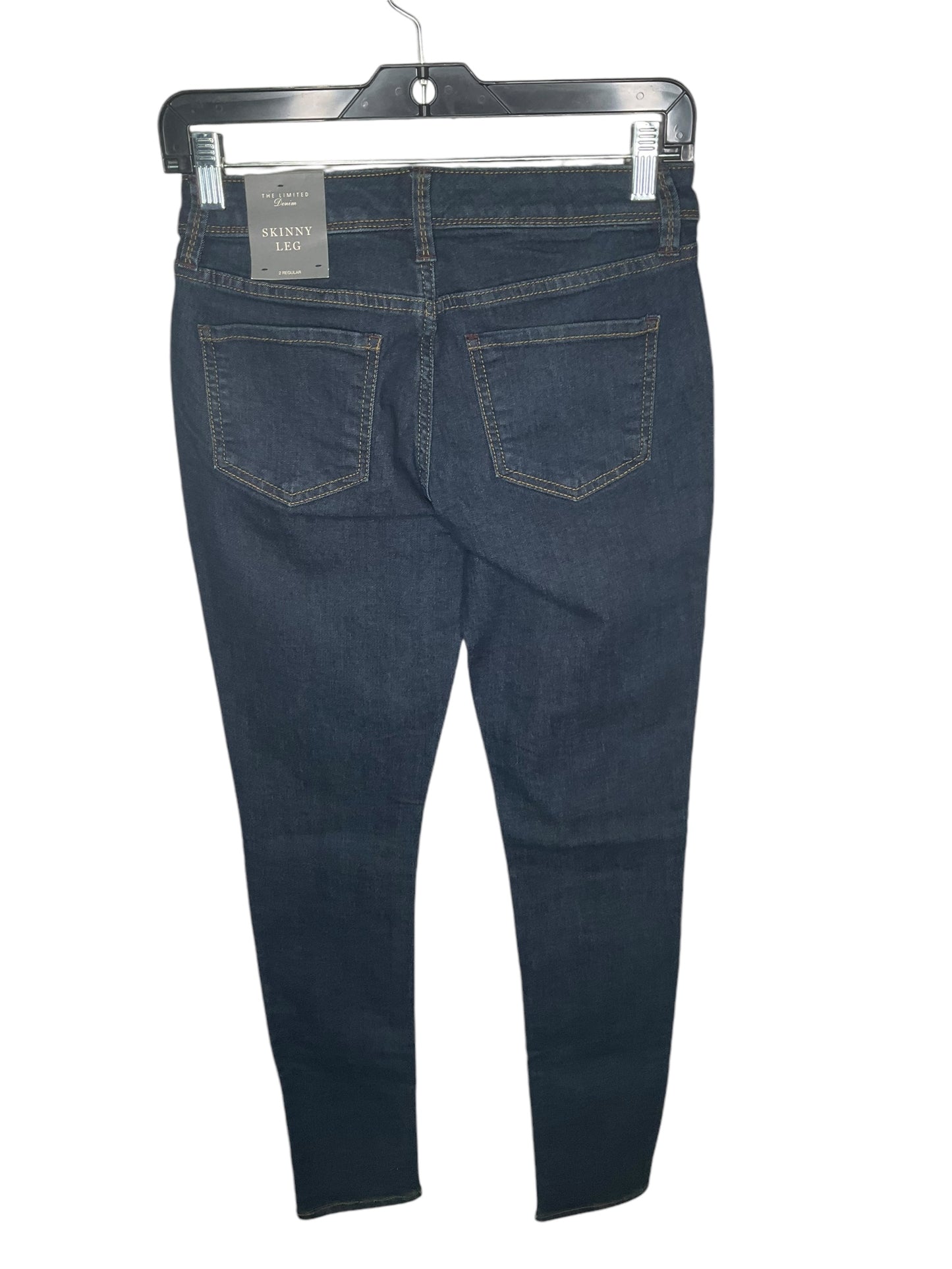 Jeans Skinny By Limited In Blue Denim, Size: 2