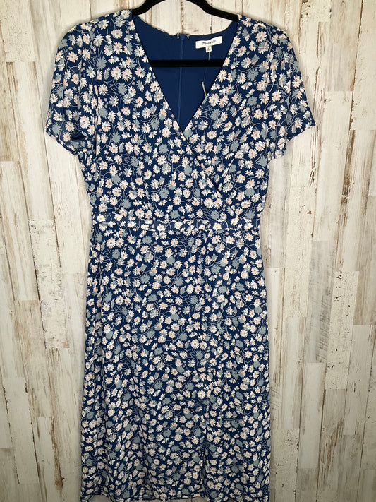 Floral Print Dress Casual Midi Madewell, Size S