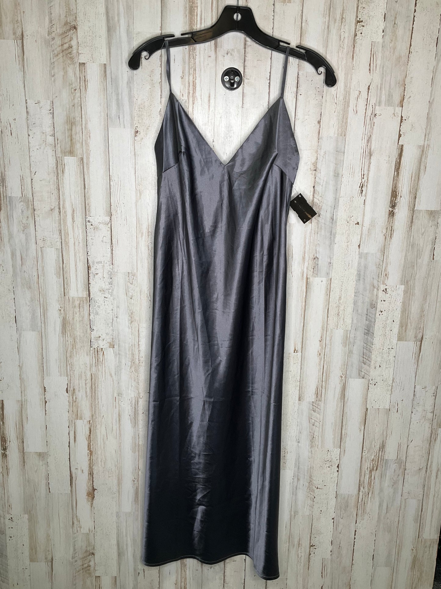 Silver Dress Party Midi Cma, Size M