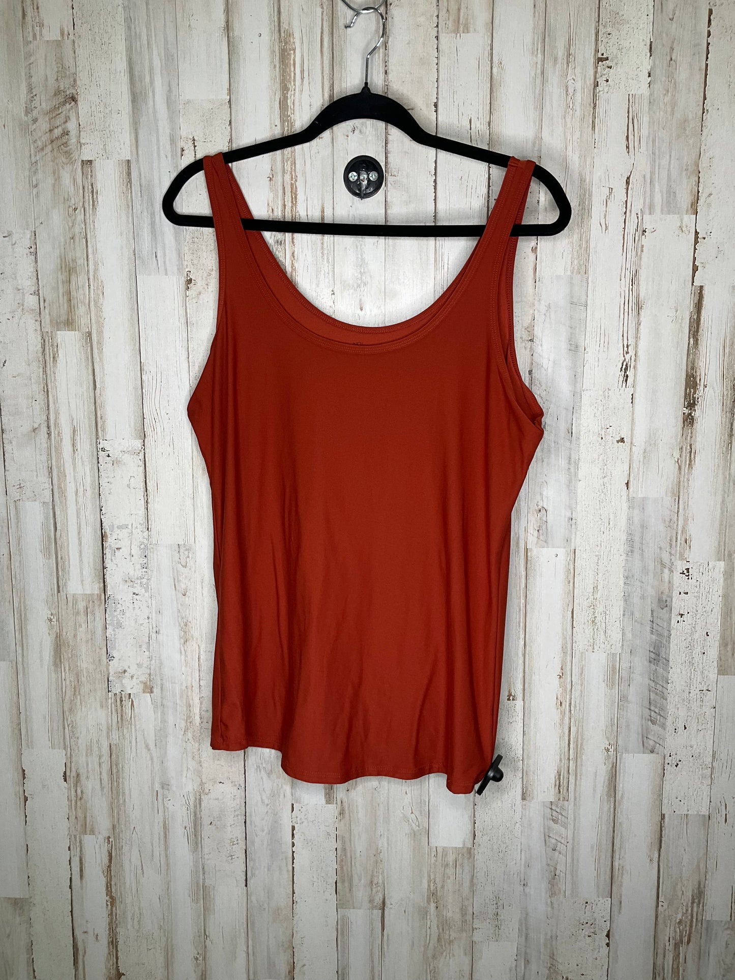 Top Sleeveless By No Boundaries In Orange, Size: 3x