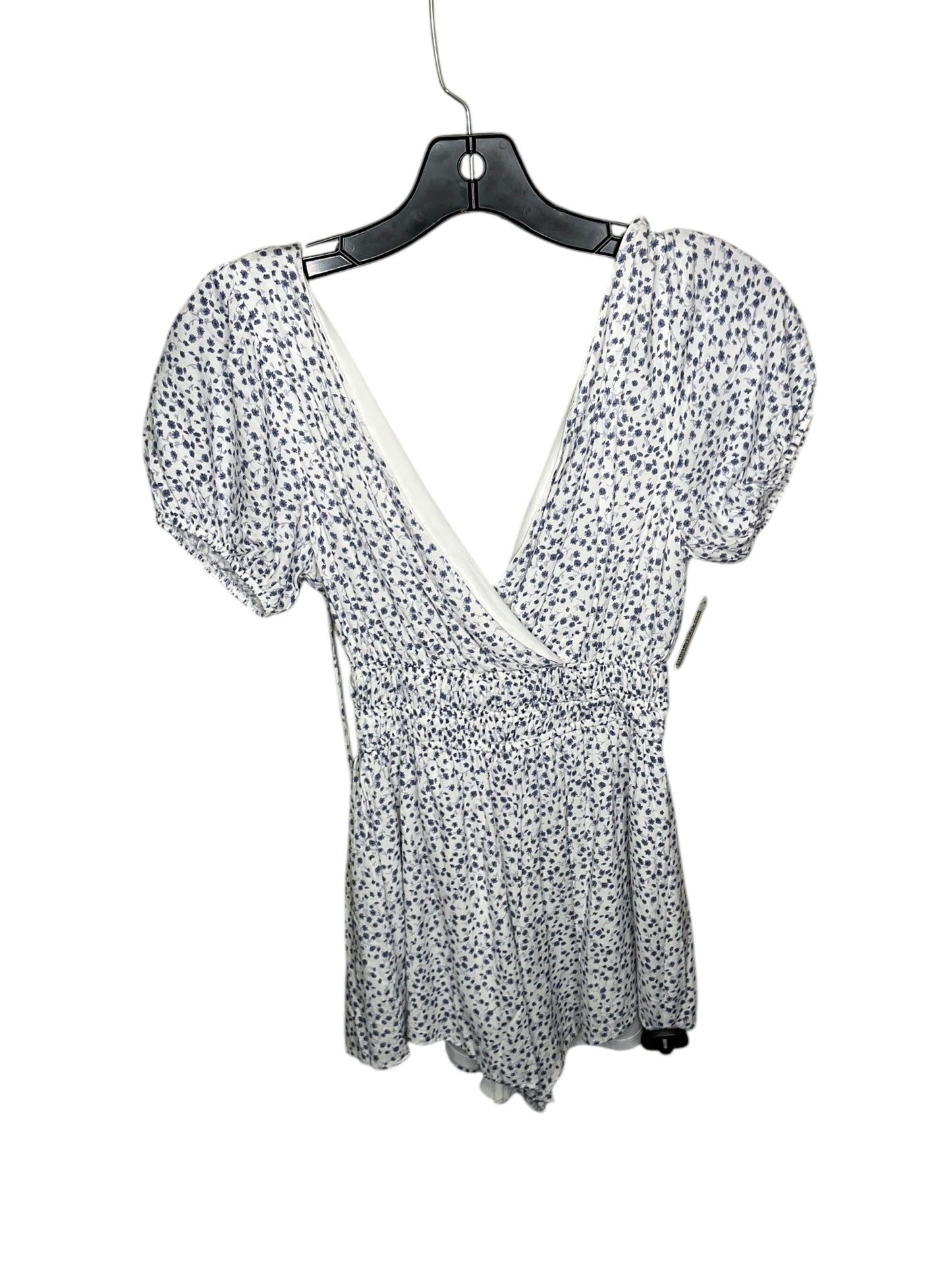 Romper By Altard State In Blue & White, Size: Xs