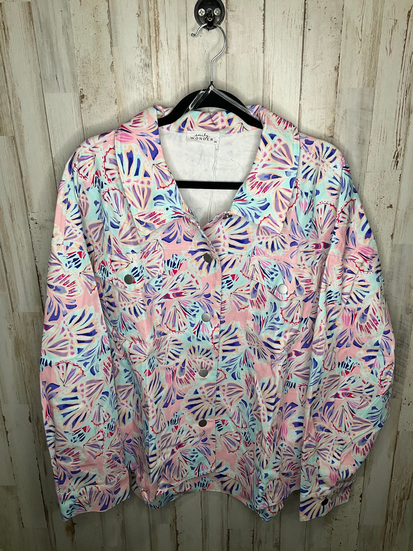 Multi-colored Jacket Other Cmc, Size 3x