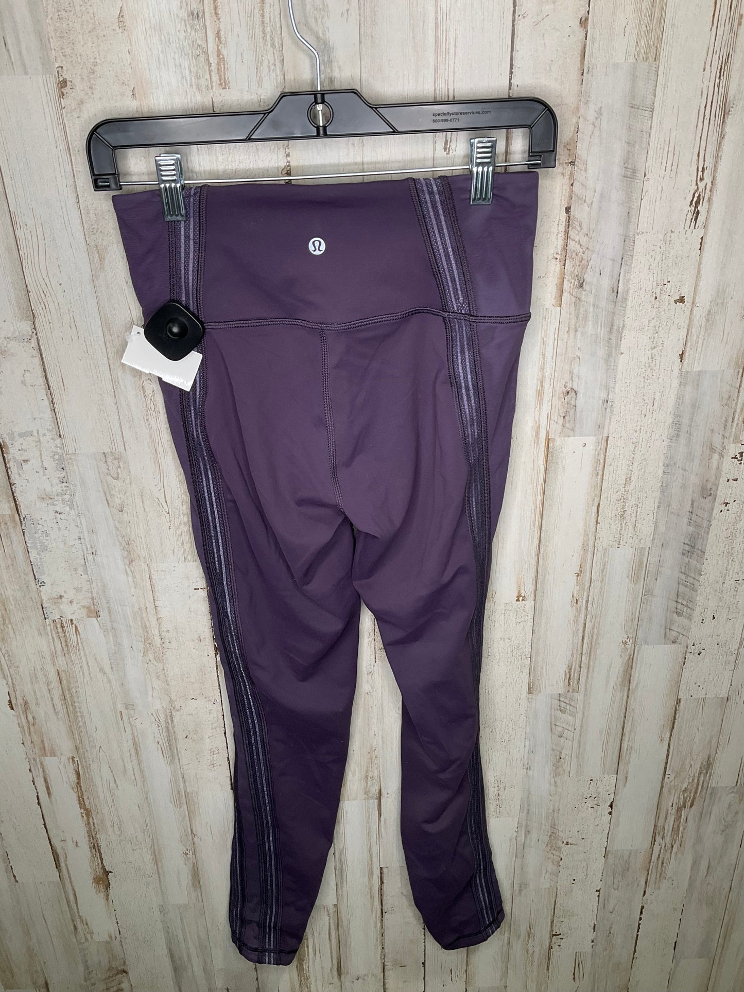 Purple Athletic Leggings Lululemon, Size 6