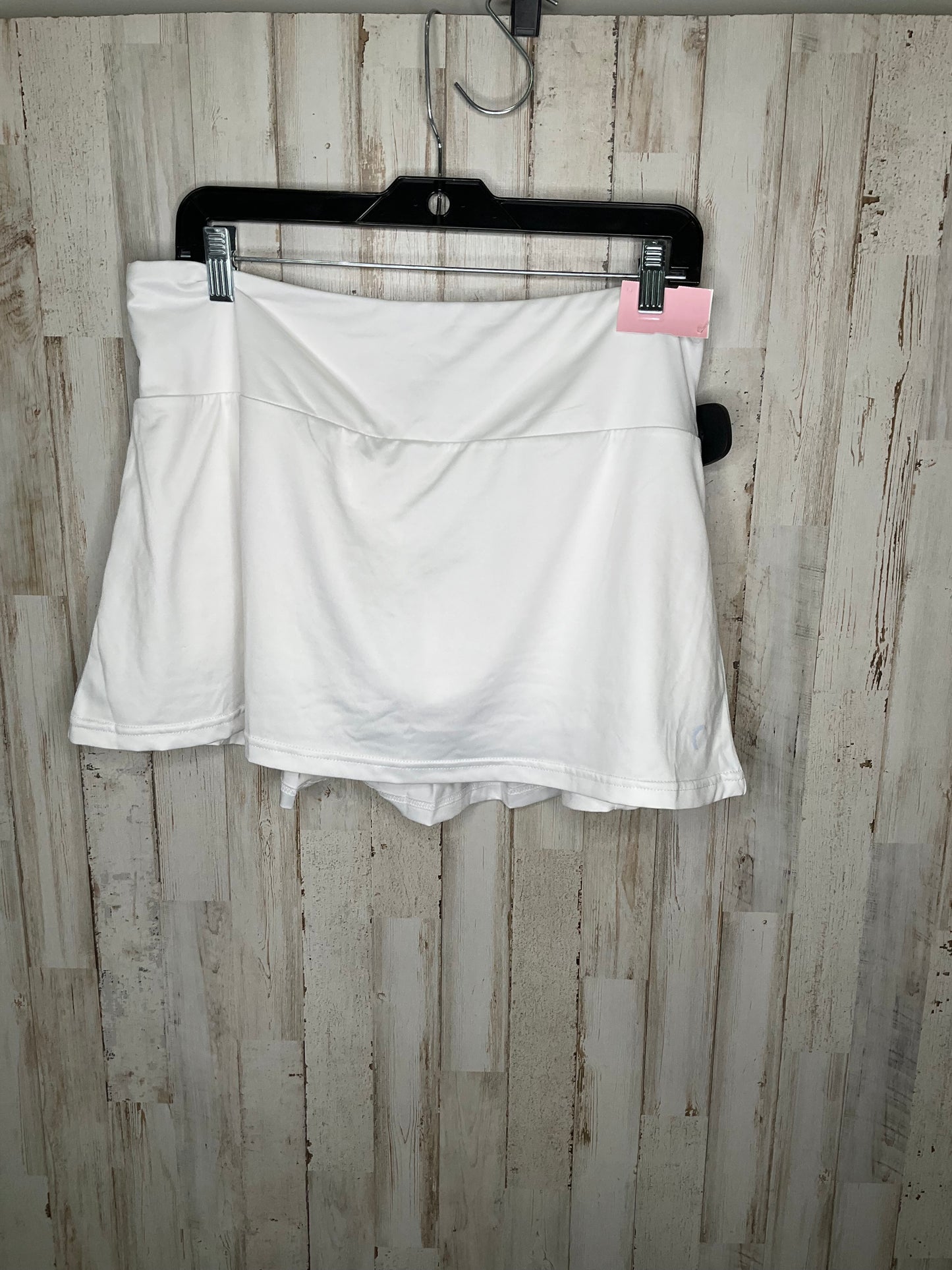 Athletic Skirt By Zyia In White, Size: Xl