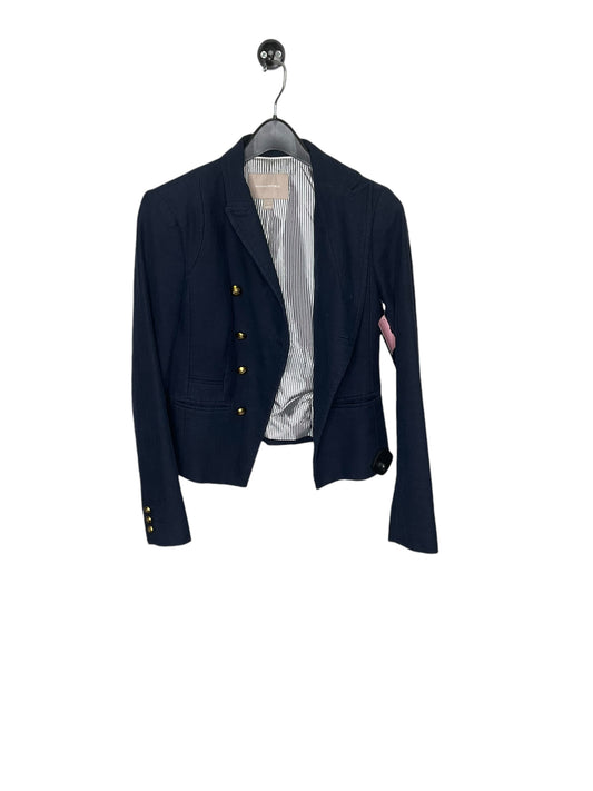 Blazer By Banana Republic In Navy, Size: Xs