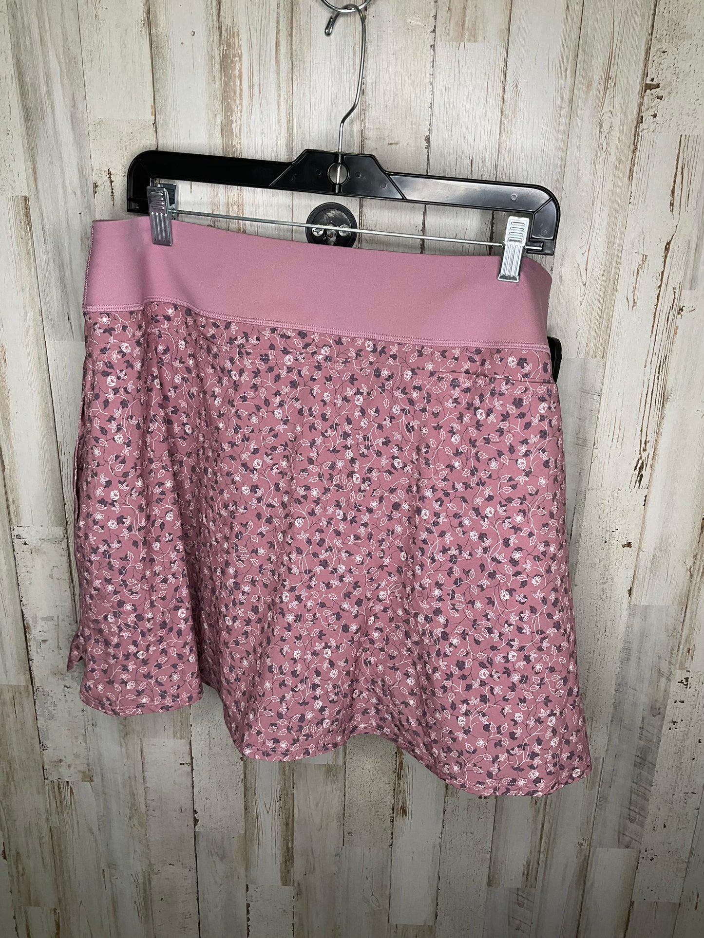 Athletic Skirt By Puma In Floral Print, Size: Xl