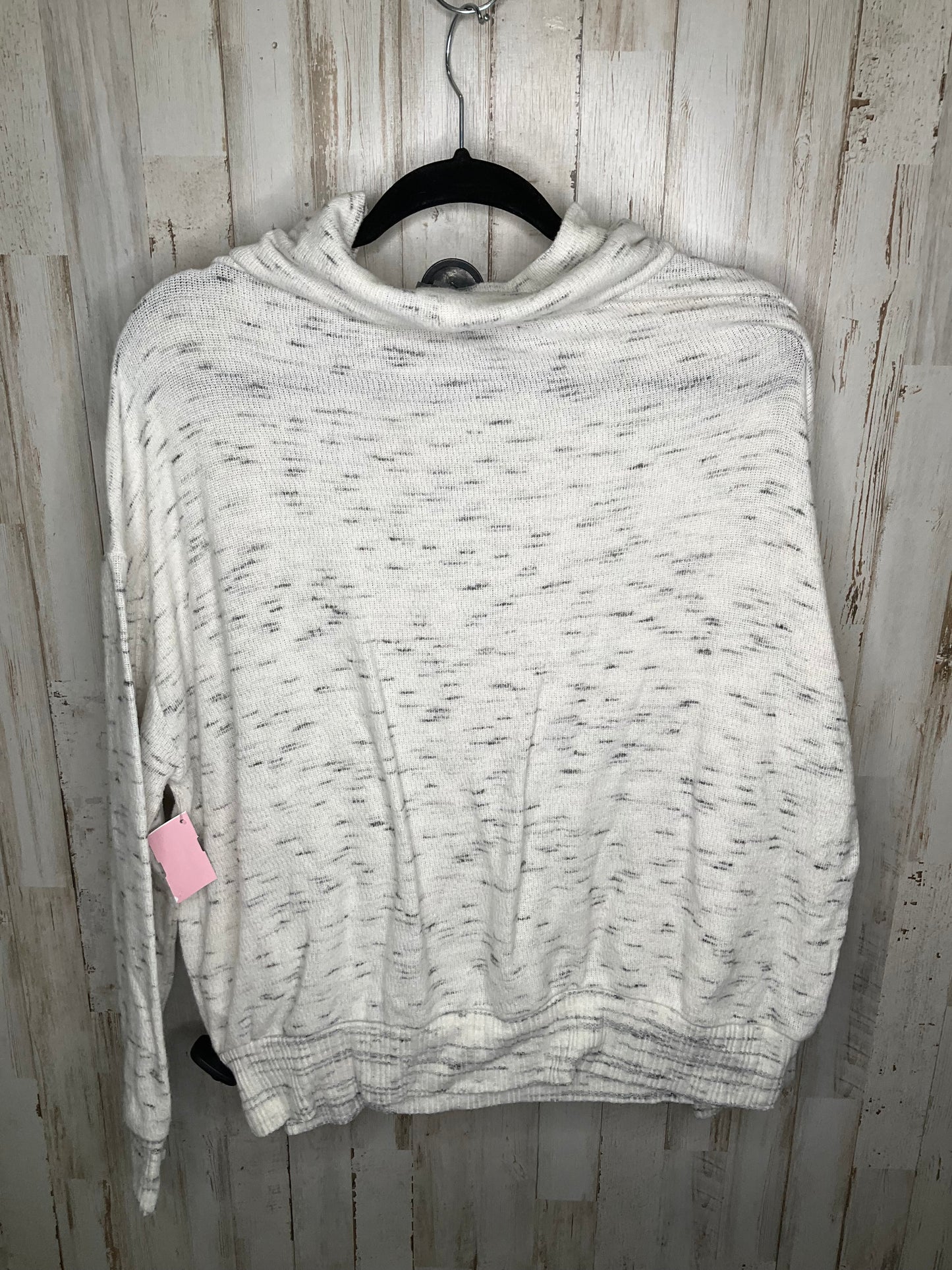 Sweater By Anthropologie In Grey & White, Size: Xl