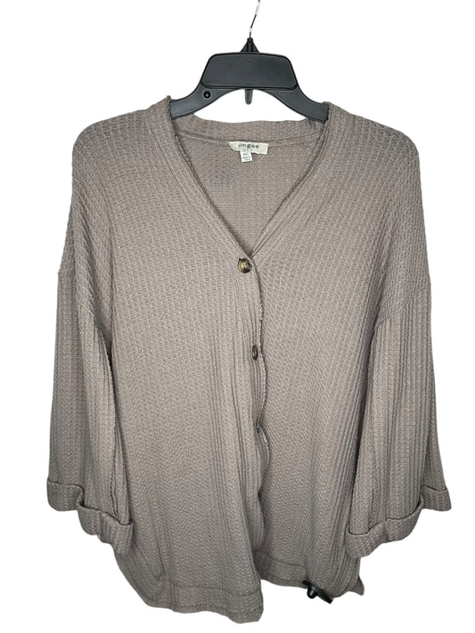 Top Long Sleeve By Umgee In Brown, Size: M