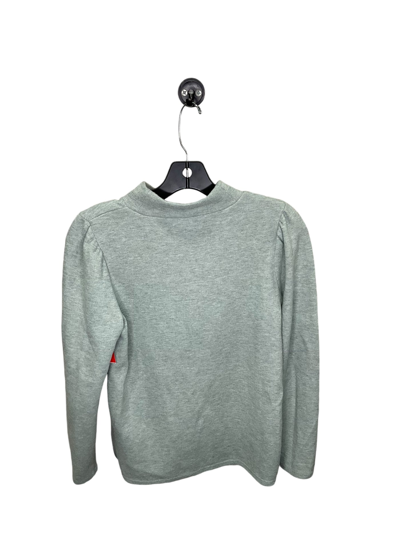 Top Long Sleeve By Madewell In Green, Size: S