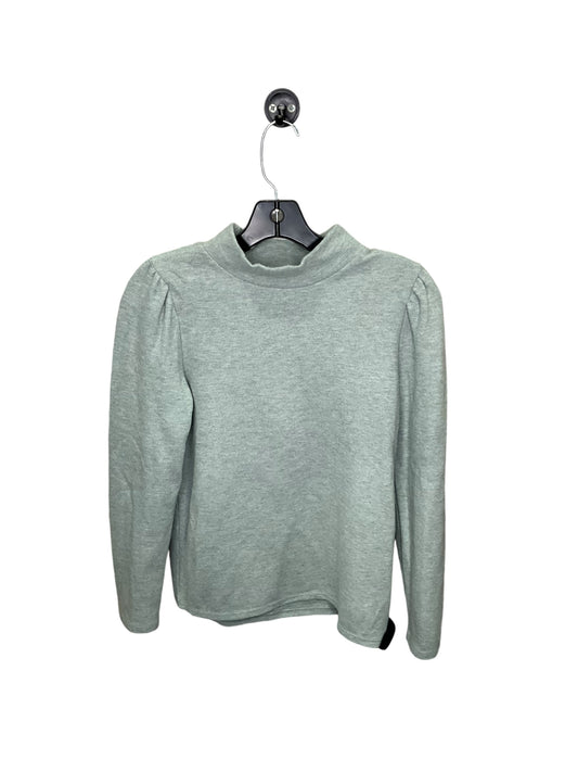 Top Long Sleeve By Madewell In Green, Size: S