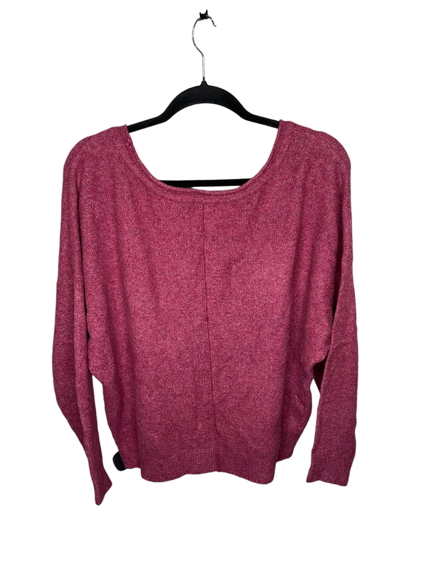 Sweater By Abercrombie And Fitch In Pink, Size: L