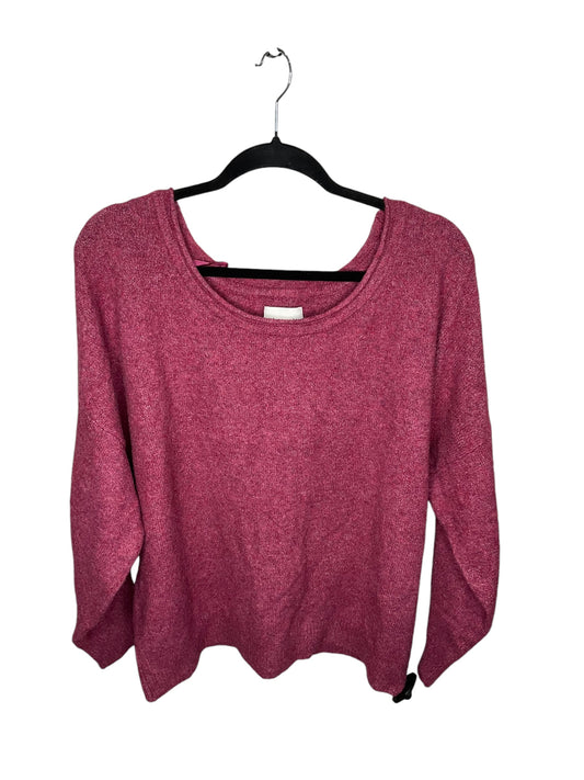 Sweater By Abercrombie And Fitch In Pink, Size: L