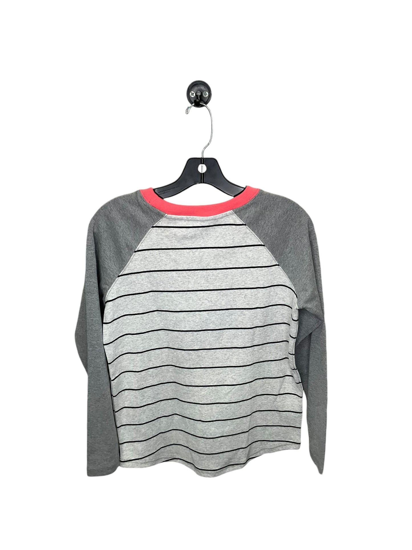 Top Long Sleeve By Eddie Bauer In Grey, Size: Xs