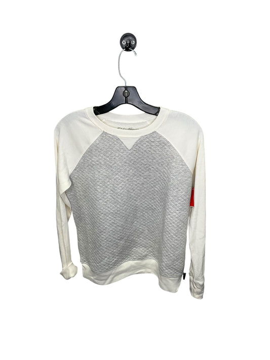 Top Long Sleeve By Eddie Bauer In Grey, Size: Xs