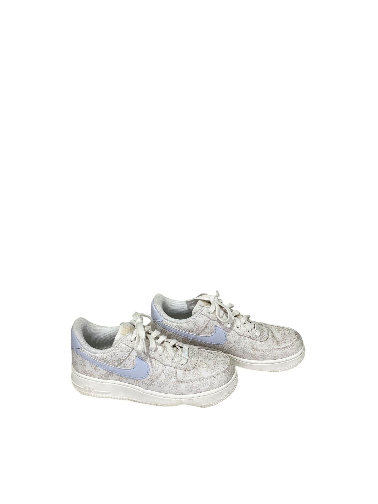 Shoes Sneakers By Nike Apparel In Floral Print, Size: 7.5