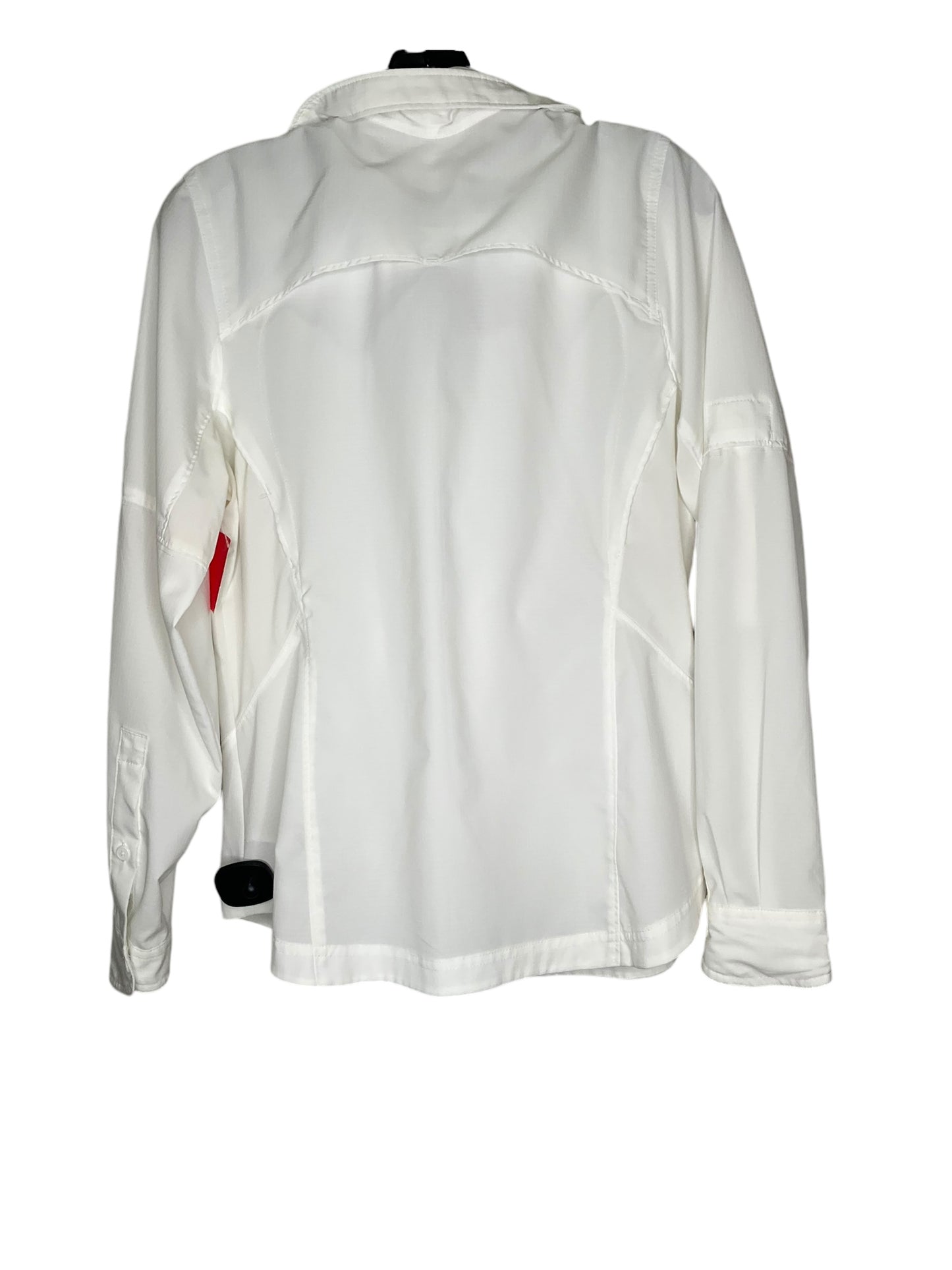 Top Long Sleeve By Columbia In White, Size: L