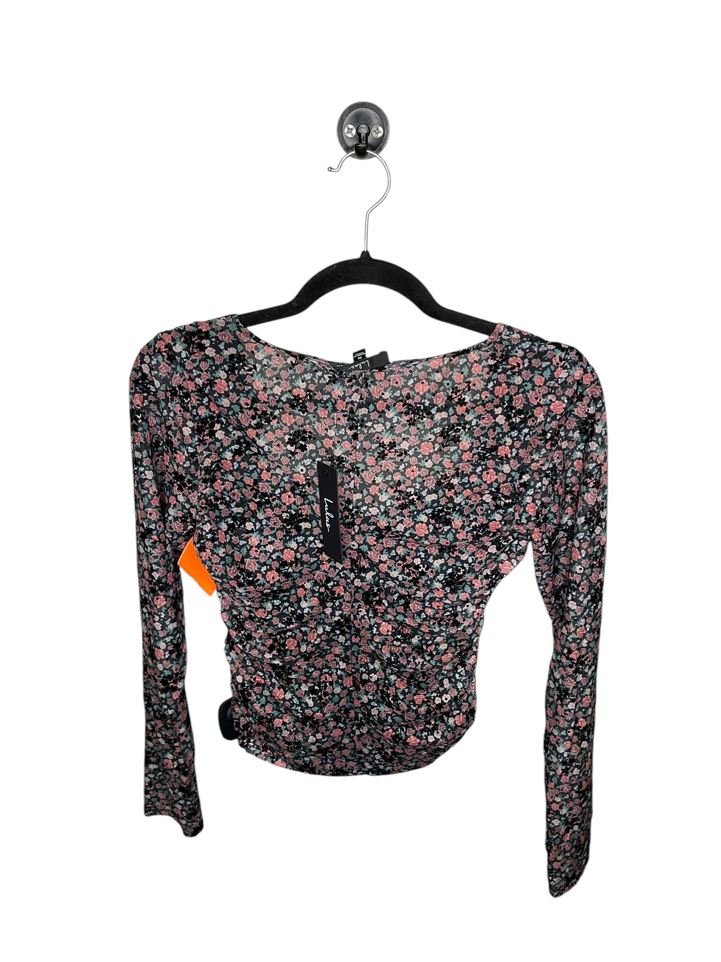 Top Long Sleeve By Lulus In Floral Print, Size: M