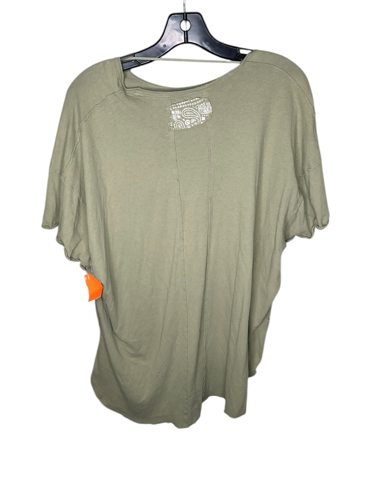 Top Short Sleeve By We The Free In Green, Size: Xs