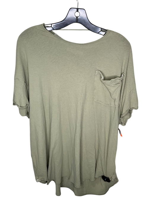 Top Short Sleeve By We The Free In Green, Size: Xs