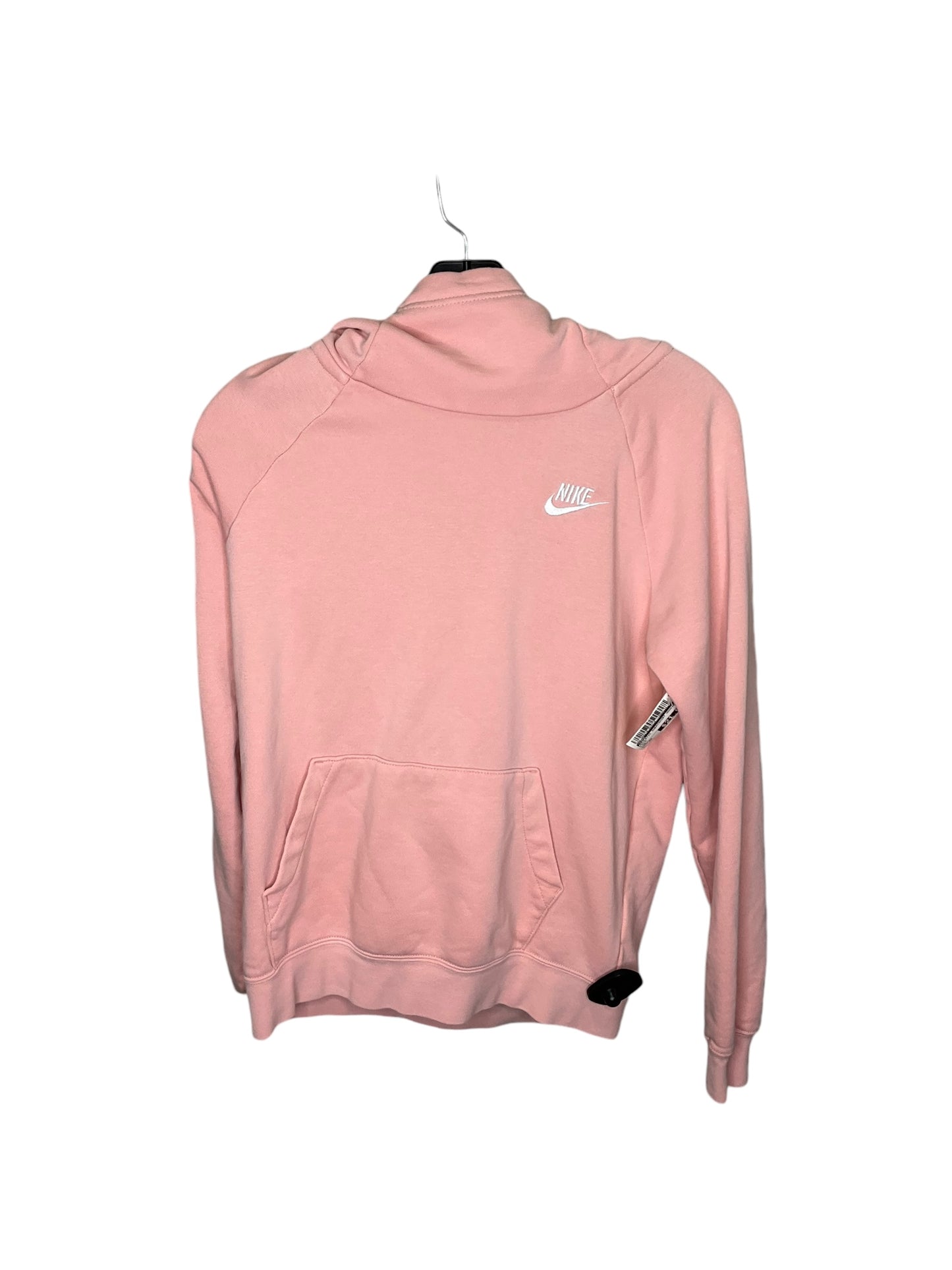 Athletic Sweatshirt Hoodie By Nike In Pink, Size: Xs