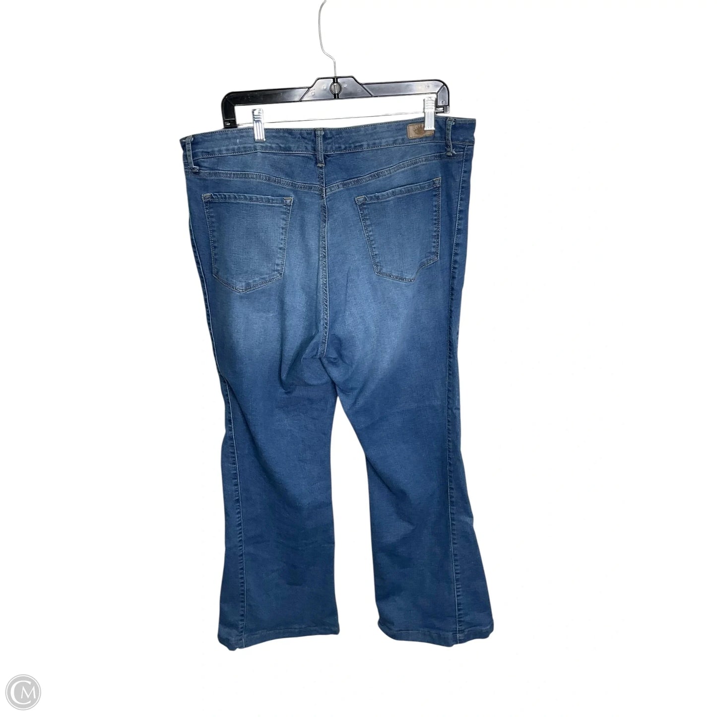 Jeans Boot Cut By Sofia By Sofia Vergara In Blue Denim, Size: 20