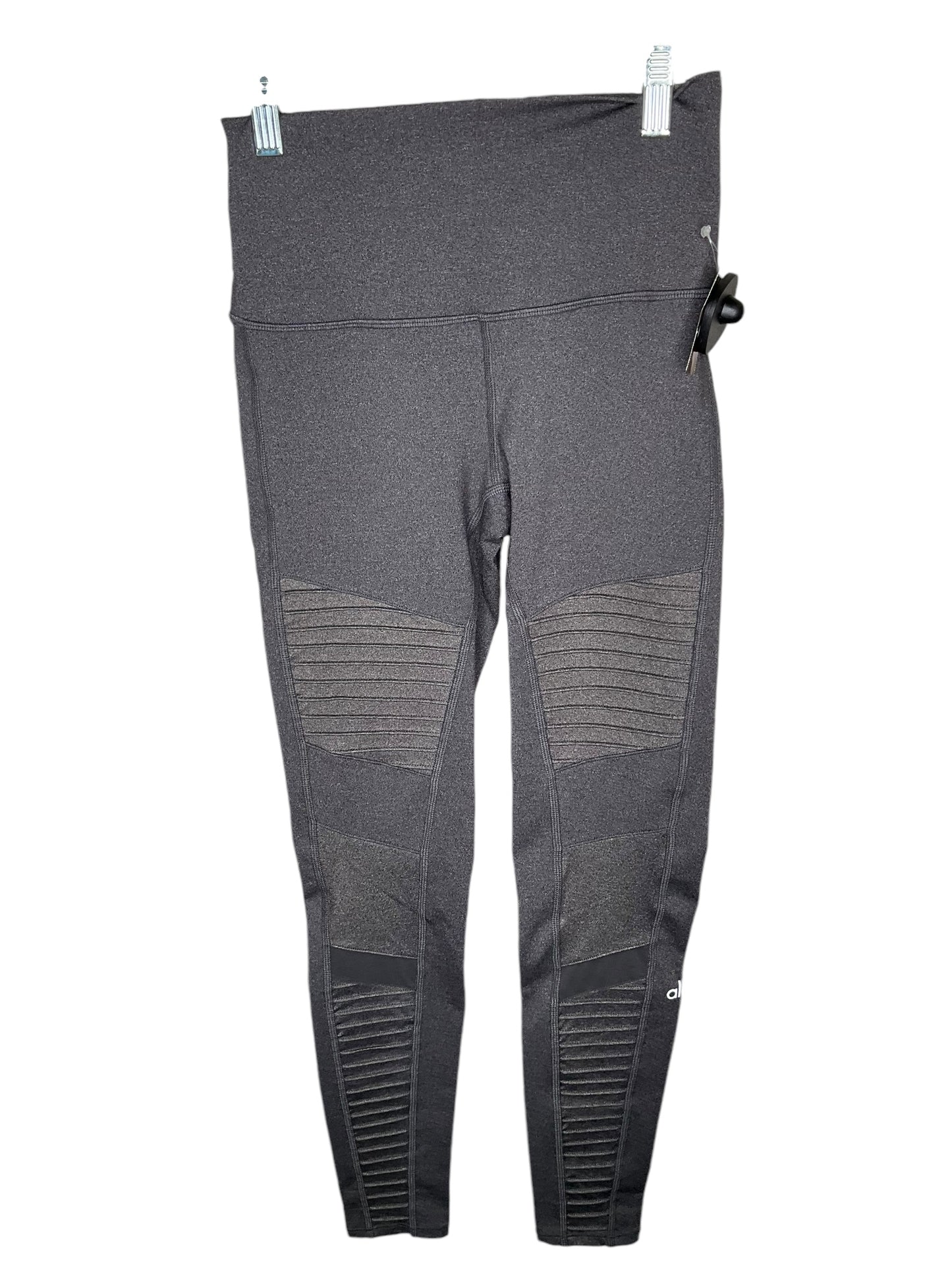 Athletic Leggings By Alo In Grey, Size: S