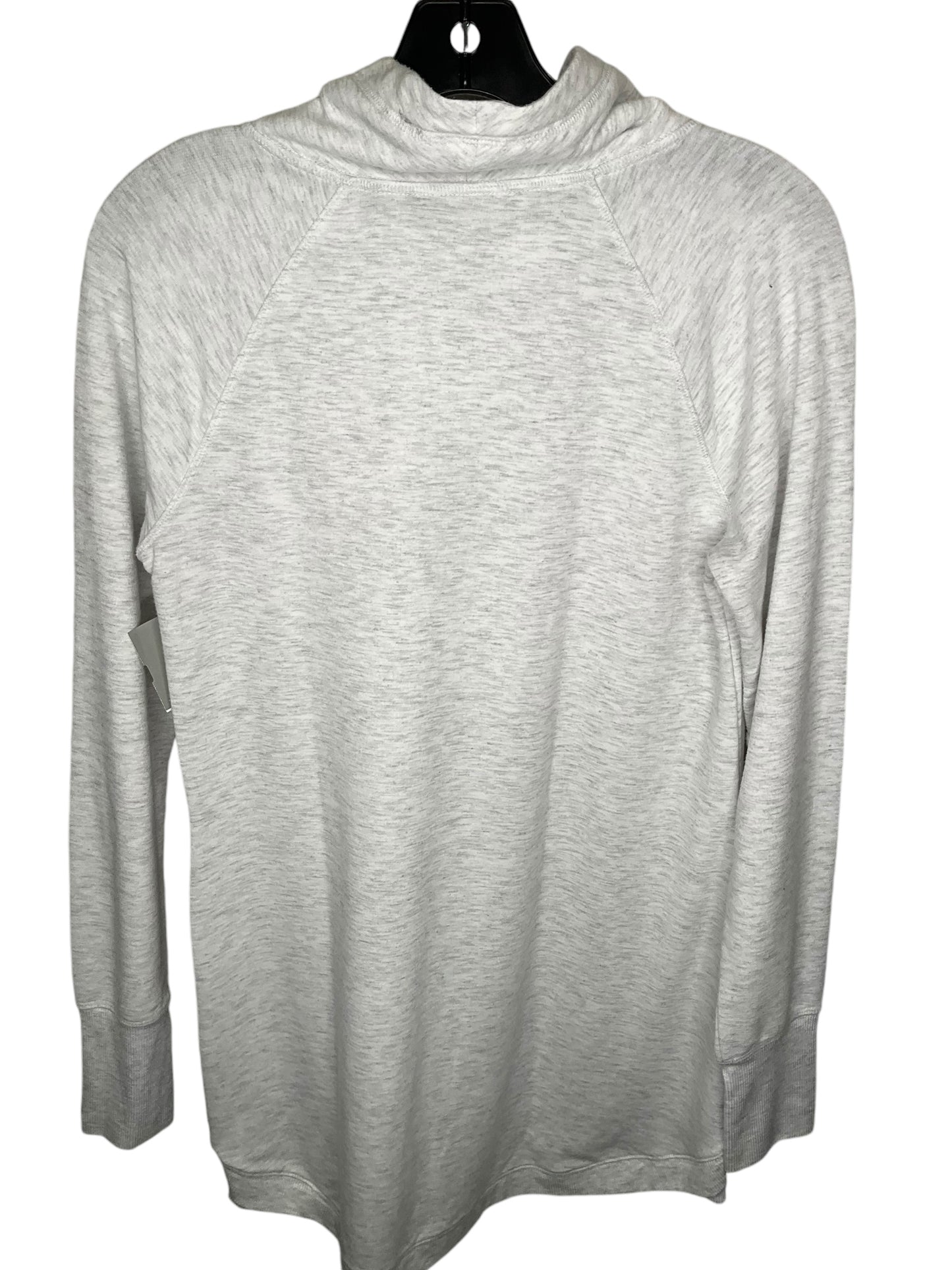 Athletic Sweatshirt Collar By Tek Gear In Grey, Size: S