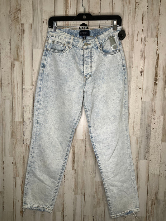 Blue Denim Jeans Straight Lucky Brand, Size 4