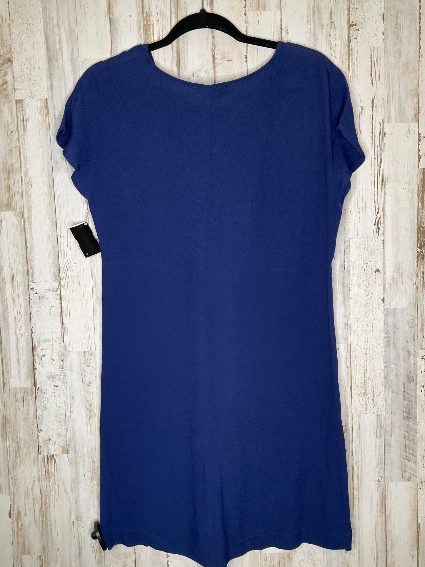 Navy Dress Casual Midi Madewell, Size Xxs