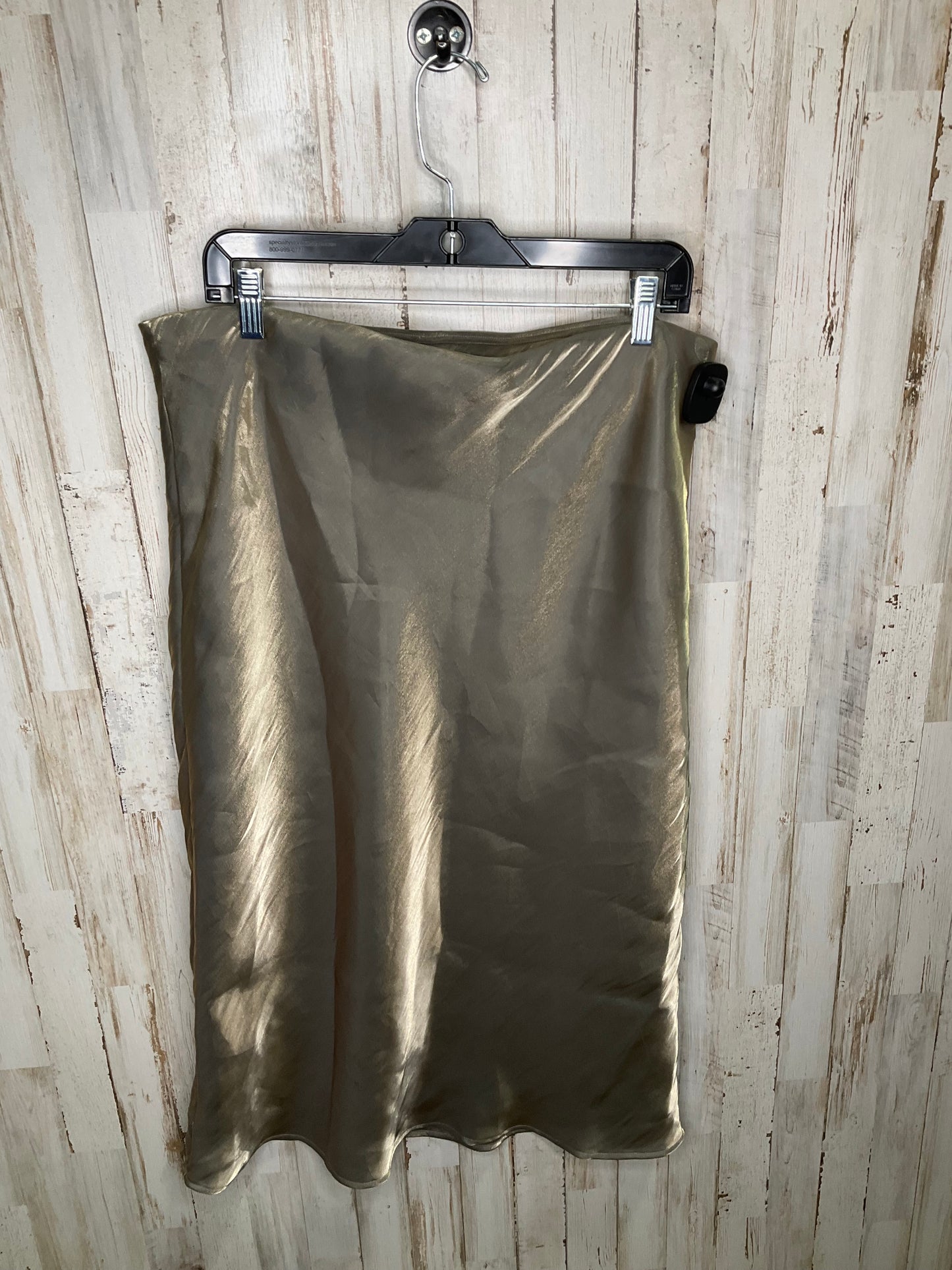 Gold Skirt Maxi Anthropologie, Size Xl