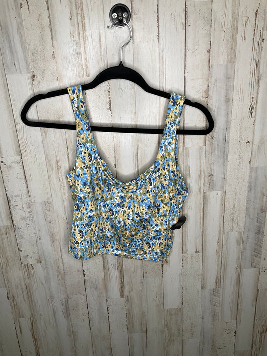 Floral Print Tank Top Clothes Mentor, Size S